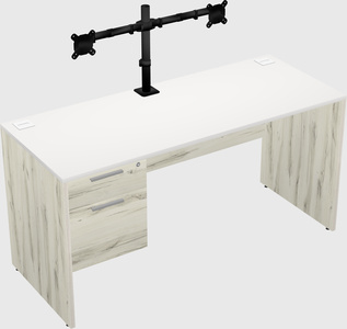 Rectangular desk