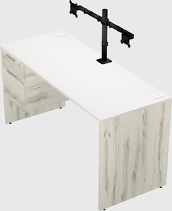 Rectangular desk