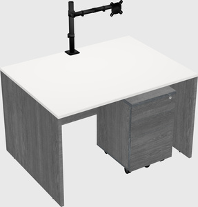 Rectangular desk