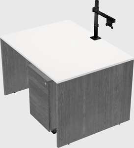 Rectangular desk