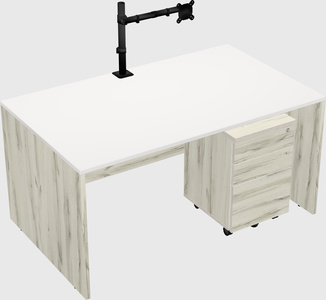 Rectangular desk