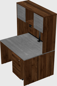 Rectangular desk