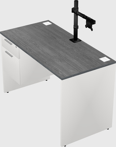 Rectangular desk