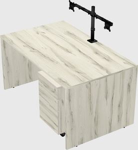 Rectangular desk
