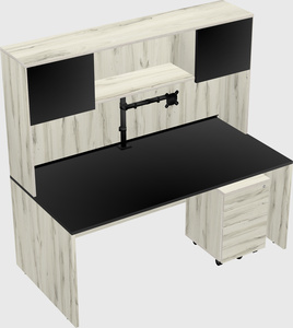 Rectangular desk