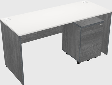 Rectangular desk