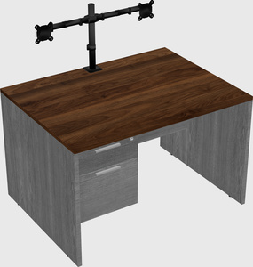 Rectangular desk