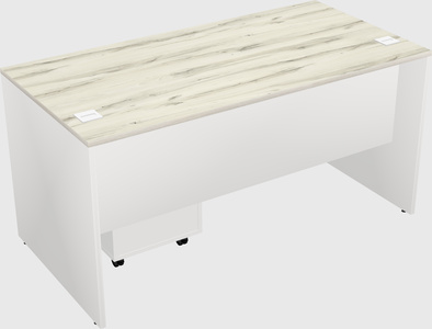 Rectangular desk
