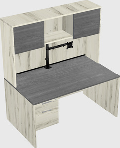 Rectangular desk