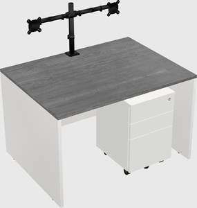 Rectangular desk