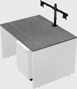 Rectangular desk