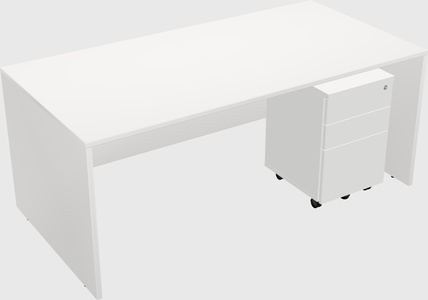 Rectangular desk