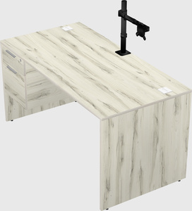 Rectangular desk