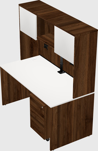 Rectangular desk