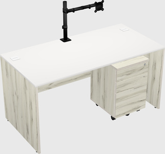 Rectangular desk