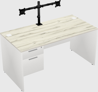 Rectangular desk