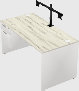 Rectangular desk