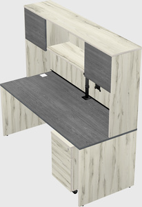 Rectangular desk