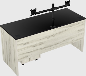 Rectangular desk