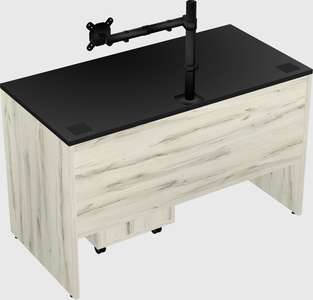 Rectangular desk