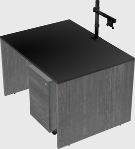 Rectangular desk