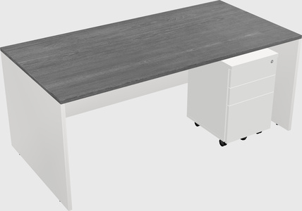 Rectangular desk