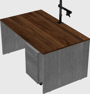 Rectangular desk