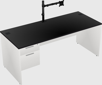 Rectangular desk