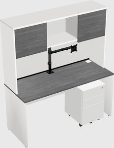 Rectangular desk