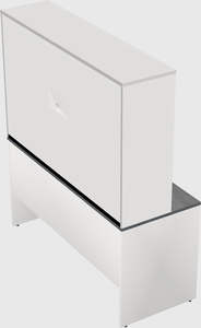 Rectangular desk