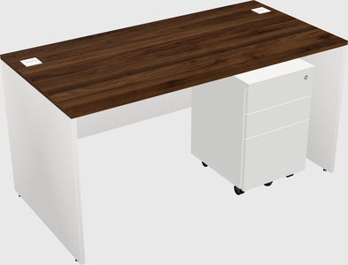 Rectangular desk