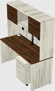 Rectangular desk