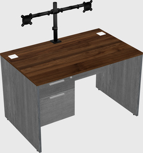 Rectangular desk