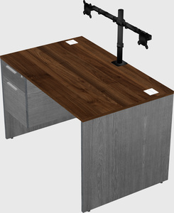 Rectangular desk