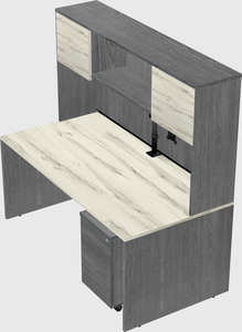 Rectangular desk