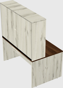 Rectangular desk