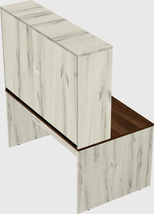 Rectangular desk