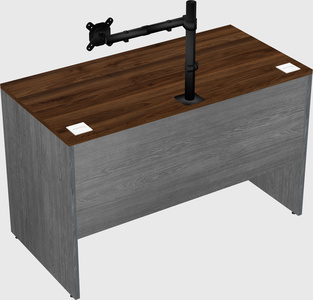 Rectangular desk