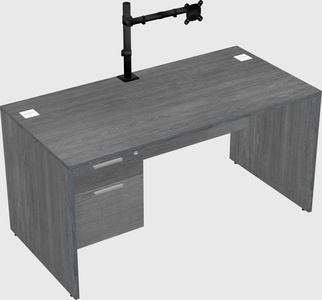 Rectangular desk