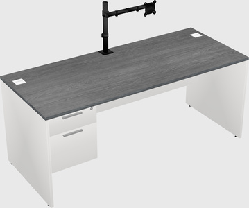 Rectangular desk