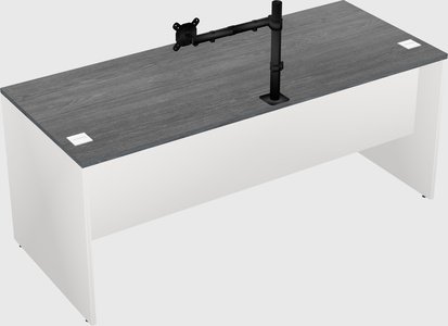 Rectangular desk