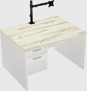 Rectangular desk