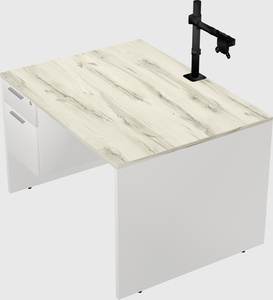 Rectangular desk