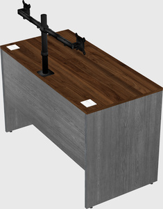 Rectangular desk