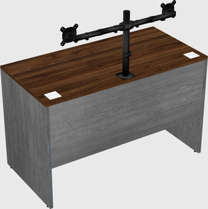 Rectangular desk