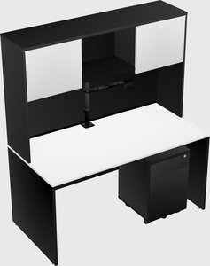 Rectangular desk