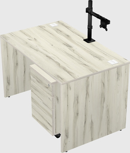 Rectangular desk
