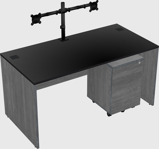 Rectangular desk