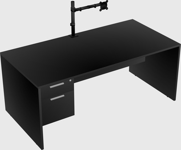 Rectangular desk