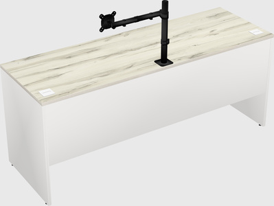 Rectangular desk